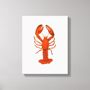 Impressão Em Tela Red Lobster