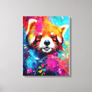 Impressão Em Tela Red Panda Animal Discovery Adventure Nature