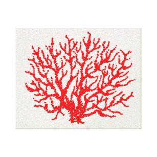 Impressão Em Tela Red Sea Coral Wall Art