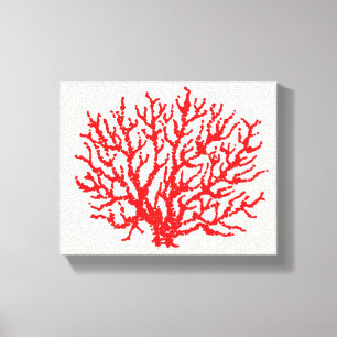 Impressão Em Tela Red Sea Coral Wall Art