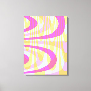 Impressão Em Tela redemoinhos dos anos 70