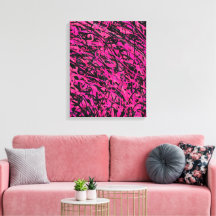 Redemoinhos Selvagens Rosa e Preto