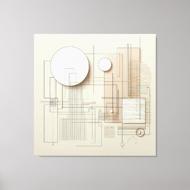 Impressão Em Tela Refined Forms (Frente)