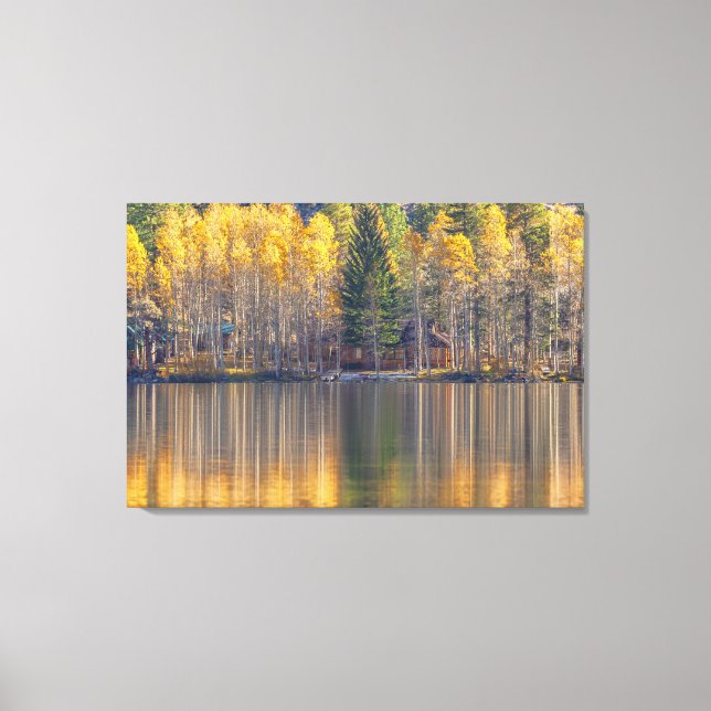 Impressão Em Tela Reflexão de outono (Frente)