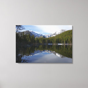 Impressão Em Tela Reflexo do Bear Lake II