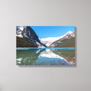 Impressão Em Tela Reflexo no Lago Louise - Banff NP, Canadá