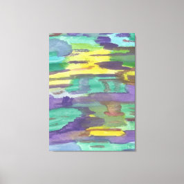 Impressão Em Tela Reflexões Abstrato