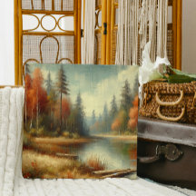 Reflexões da Floresta de Queda de ouro