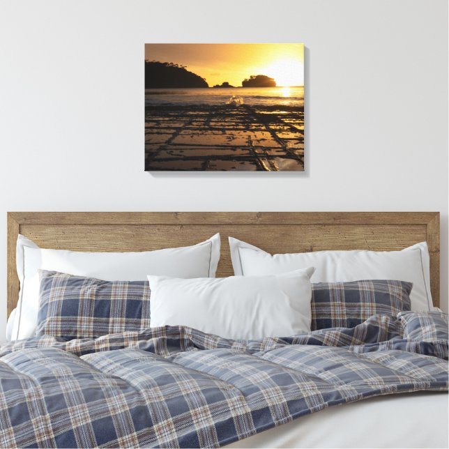 Impressão Em Tela Reflexões sobre o sol pavimentação testada (Insitu(Quarto))
