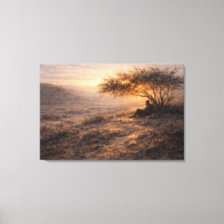 Impressão Em Tela Refúgio e Força | Arte Paisagística | Esticado