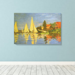 Impressão Em Tela Regata em Argenteuil por Claude Monet