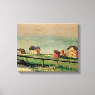 Impressão Em Tela Regata em Villerville por Gustave Caillebotte