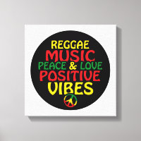Reggae design com aspas positivas e sinalizador re