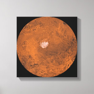 Impressão Em Tela Região de Mare Australe de Marte