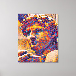 Impressão Em Tela Rei David e Deus