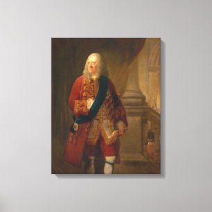 Impressão Em Tela Rei George II, 1759