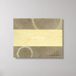 Impressão Em Tela Relaxe a Arte Moderna