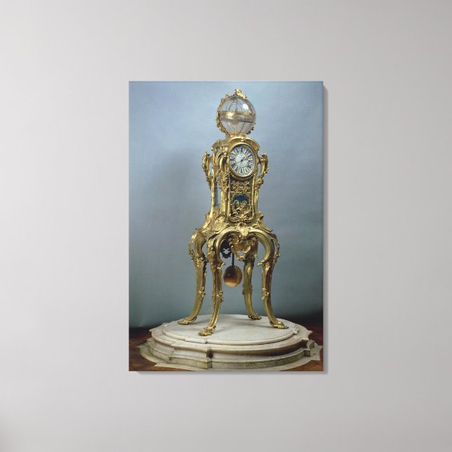 Impressão Em Tela Relógio astronômico de passageiros feito por Jacqu (Frente)