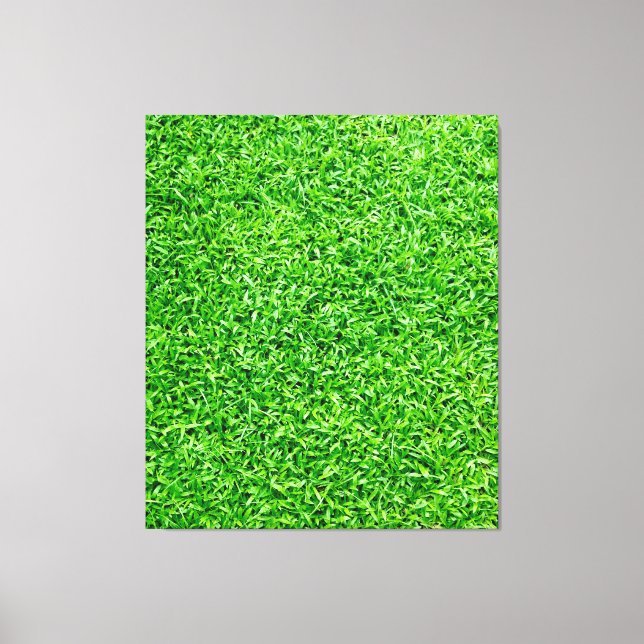 Impressão Em Tela relva verde (Frente)
