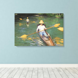 Impressão Em Tela Remadores de Gustave Caillebotte, Arte Fino Antigo