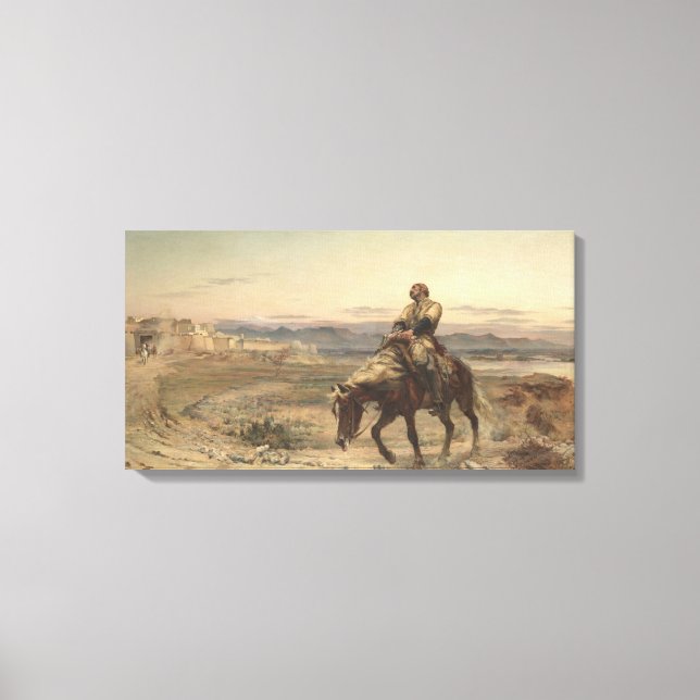 Impressão Em Tela Remanescentes de um Exército (por Elizabeth Thomps (Frente)