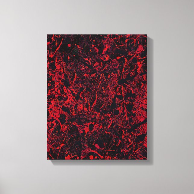 Impressão Em Tela Remanescentes Impressão de tela Abstrato nº 1 (Frente)