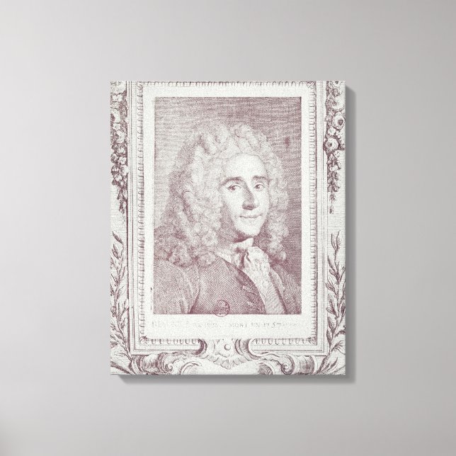 Impressão Em Tela Rene Antoine Ferchault de Reaumur (Frente)