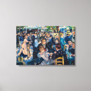 Impressão Em Tela Renoir - Dança no Le Moulin de la Galette