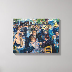 Impressão Em Tela Renoir - Dança no Le Moulin de la Galette