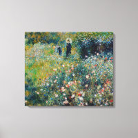 Renoir - Mulher com Guarda-Sol num Jardim