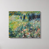 Renoir - Mulher com Parasol num Jardim