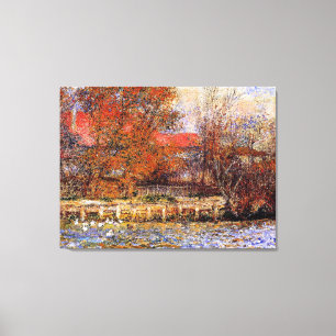 Impressão Em Tela Renoir - O Lago dos Patos,