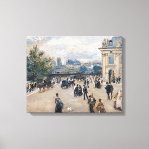 Impressão Em Tela Renoir - Paris, Institut au Quai Malaquais