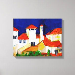 Impressão Em Tela Renovação Colonial Espanhola 14"x11" embrulhada