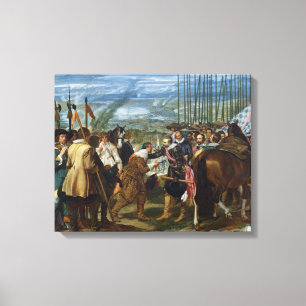 Impressão Em Tela Renúncia de Breda, 1625, c.1635