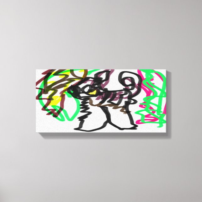 Impressão Em Tela Reprodução de outono de rouco (Frente)