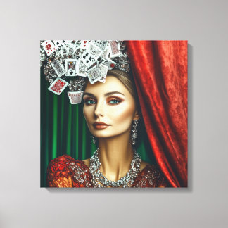 Impressão Em Tela Reproduzindo Elementos de Cartão, Design de Vestuá