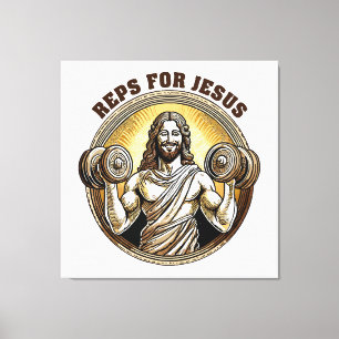 Impressão Em Tela Reps para Jesus