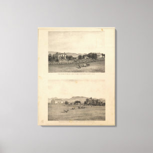 Impressão Em Tela Residências novas