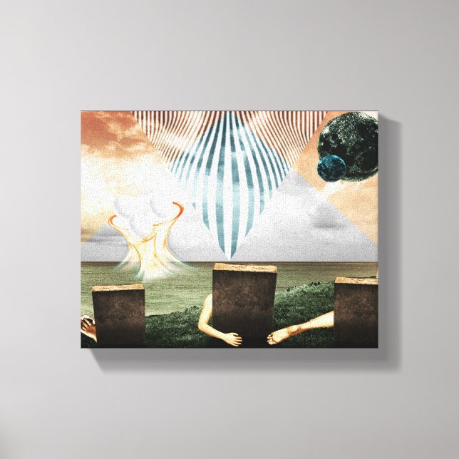 Impressão Em Tela Ressurreição (Frente)