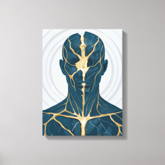 Impressão Em Tela Restored I A – Healing and Balance Art