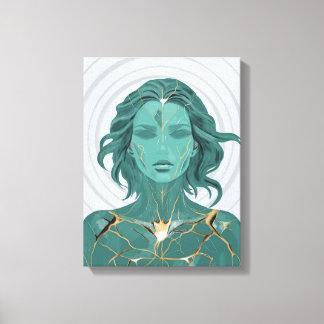 Impressão Em Tela Restored II A – Healing and Balance Art