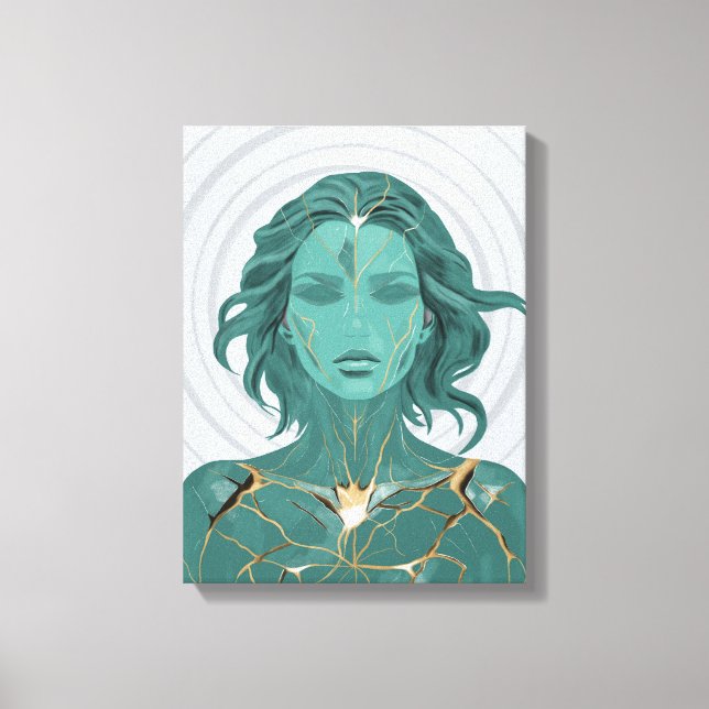 Impressão Em Tela Restored II A – Healing and Balance Art (Frente)