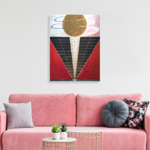 Impressão Em Tela Retábulo 2 Hilma af Klint