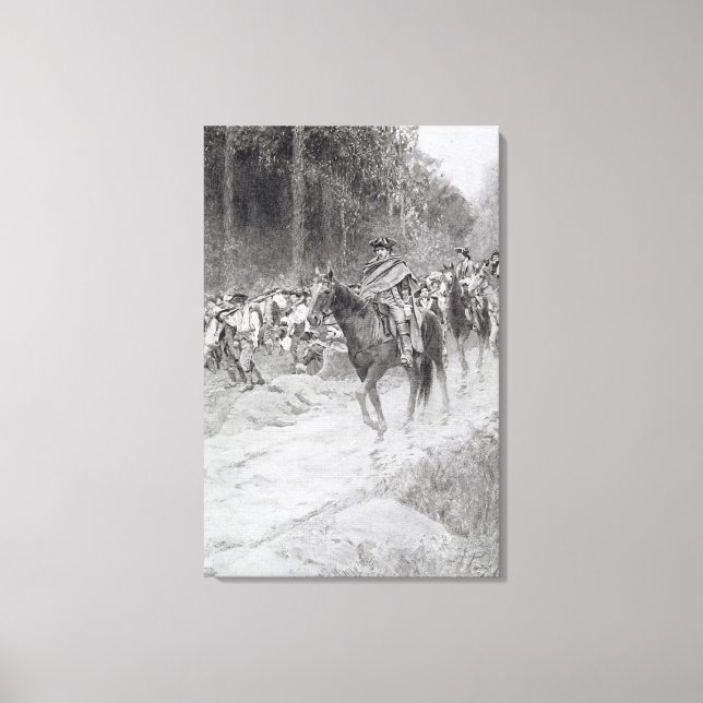 Impressão Em Tela Retirada de Washington de Prados Excelentes (Frente)