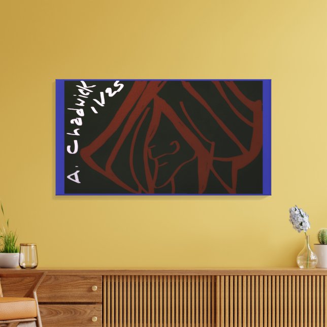 Impressão Em Tela Retrato (Insitu(Sala de estar))