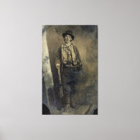 Retrato autenticado de Billy the Kid (1880)