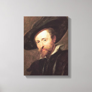 Impressão Em Tela Retrato autoral de Peter Paul Rubens