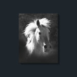 Impressão Em Tela Retrato Cavalo V<br><div class="desc">Animais</div>