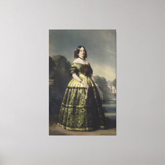 Impressão Em Tela Retrato da Princesa Mathilde Bonaparte - 1852 por